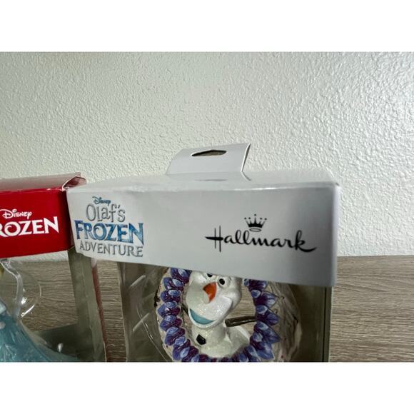 Hallmark Disney Frozen & Olafâs Frozen Adventure Christmas Ornaments Set - Picture 5 of 11
